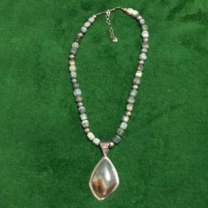 Desert Rose Trading 925 Natural Stone Necklace